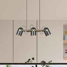 Suren Industrial 3 Light Pendant